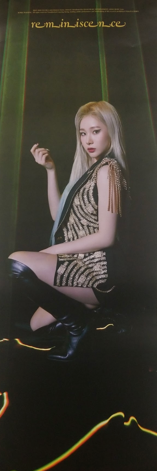 Everglow 1st Mini Album Reminiscence Official Poster - Photo Concept Mia