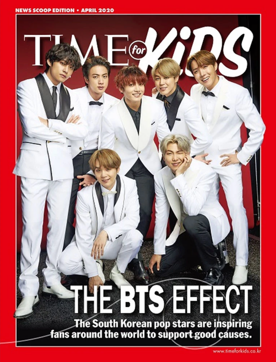 BTS 04-2020 - TIME Magazine for Kids Korean Edition