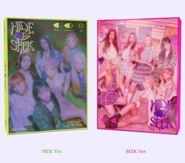 Purple Kiss 2nd Mini Album - Hide &amp; Seek