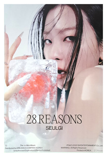 Seulgi 1st Mini Album - 28 Reasons (Case Ver.) Official Poster - Photo Concept 2