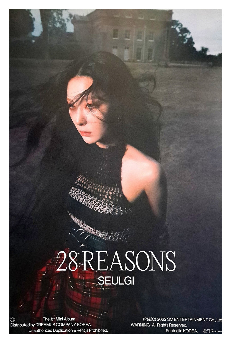 Seulgi 1st Mini Album 28 Reasons (Photobook Ver.) Official Poster - Photo Concept 2
