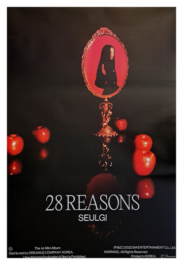 Seulgi 1st Mini Album 28 Reasons (Special Ver) Official Poster - Photo Concept 1
