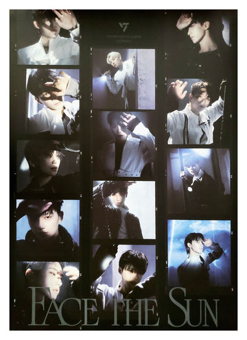 Seventeen 4th Album Face the Sun Official Poster - Photo Concept Ep.2 Shadow
