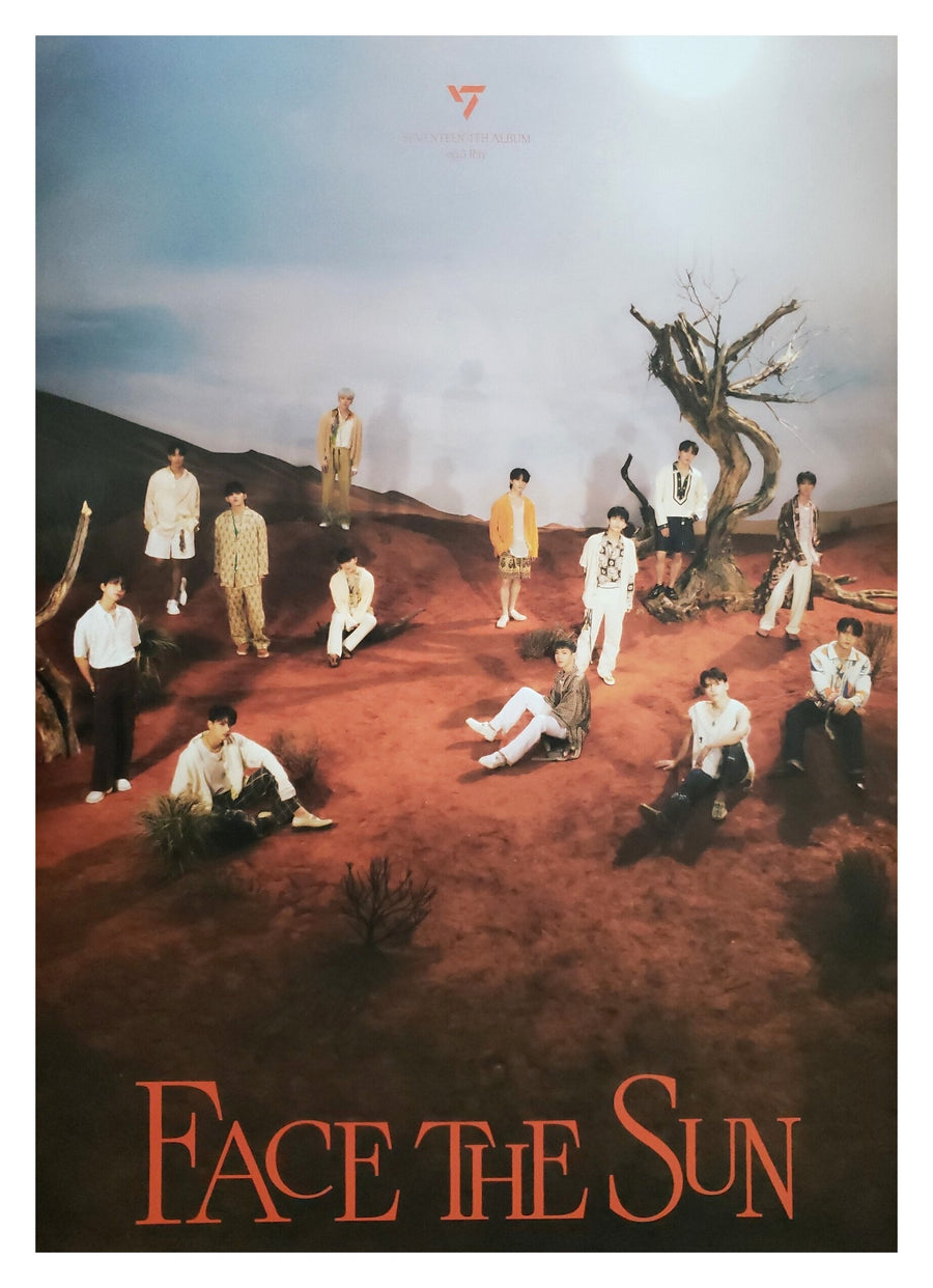 Seventeen 4th Album Face the Sun Official Poster - Photo Concept Ep.3 Ray