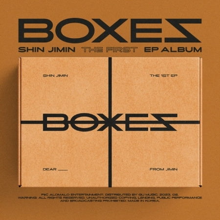 Shin Jimin 1st EP Album - Boxes