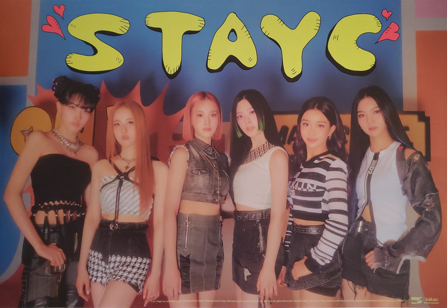 STAYC 2nd Single Album STAYDOM Official Poster - Photo Concept 1