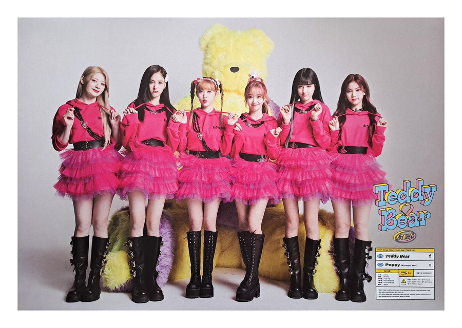 STAYC 4th Single Album Teddy Bear Official Poster - Photo Concept Fun