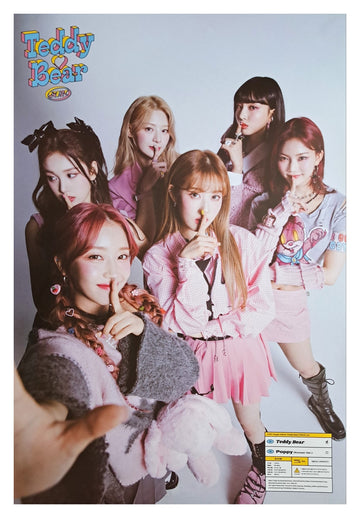 STAYC 4th Single Album Teddy Bear Official Poster - Photo Concept Together