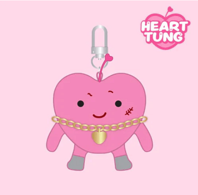 Stray Kids Case 143 Official Merchandise - Heart Tung Keyring