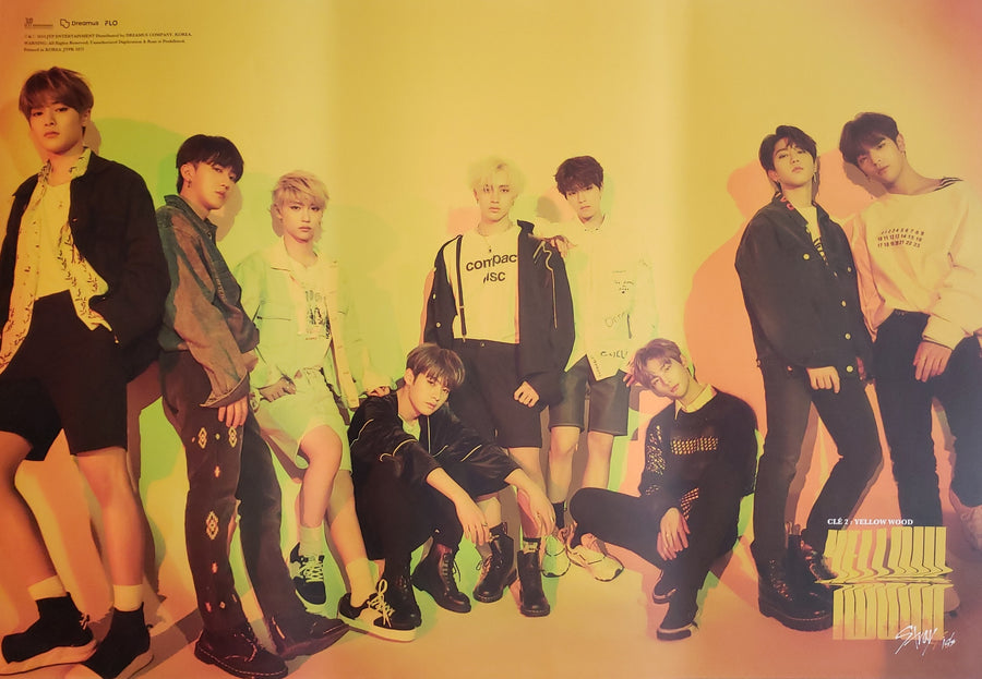 Stray Kids Mini Album CLE 2 : YELLOW WOOD Official Poster - Photo Concept 3