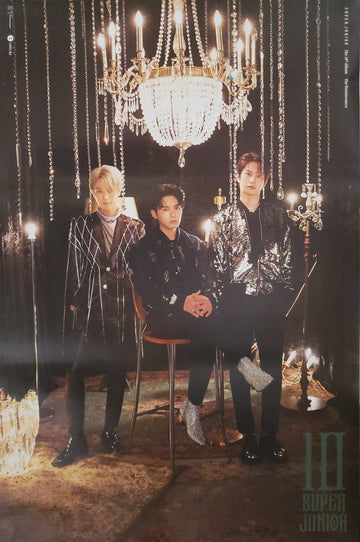 Super Junior 10th Album The Renaissance (The Renaissance Style) Official Poster - Photo Concept Beautiful
