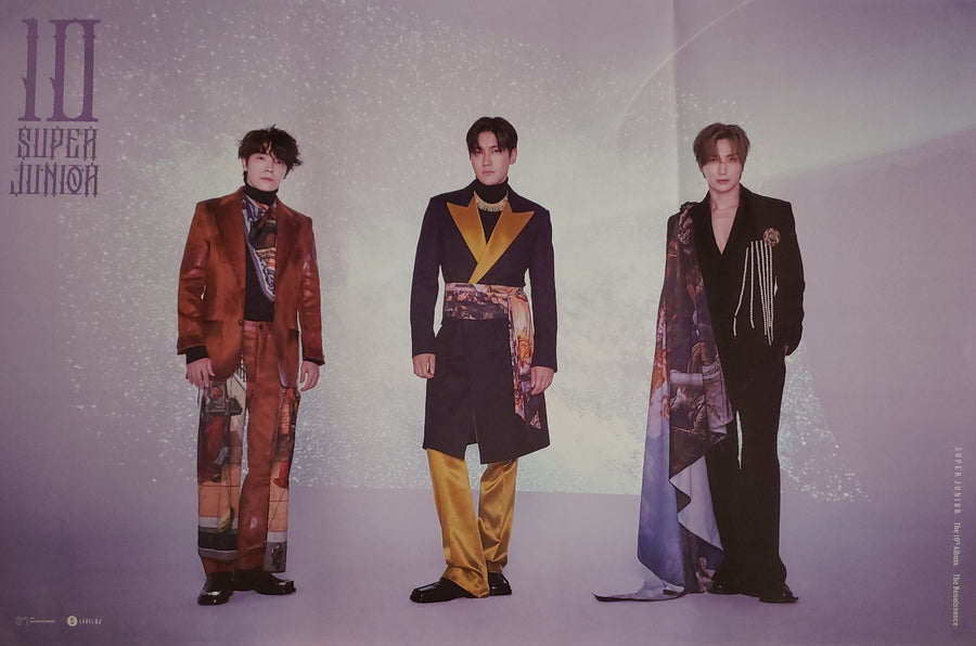 Super Junior 10th Album The Renaissance (The Renaissance Style) Official Poster - Photo Concept Passionate