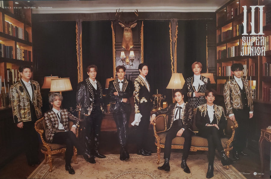 Super Junior 10th Album The Renaissance (The Renaissance Style) Official Poster - Photo Concept Renaissance