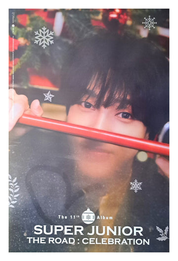 Super Junior 11th Album - Vol. 2 'The Road : Celebration' (Snow Ver.) Official Poster - Photo Concept Yesung
