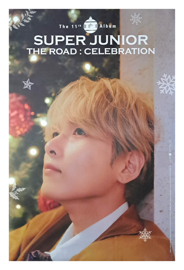 Super Junior 11th Album - Vol. 2 'The Road : Celebration' (Tree Ver.) Official Poster - Photo Concept Ryeowook