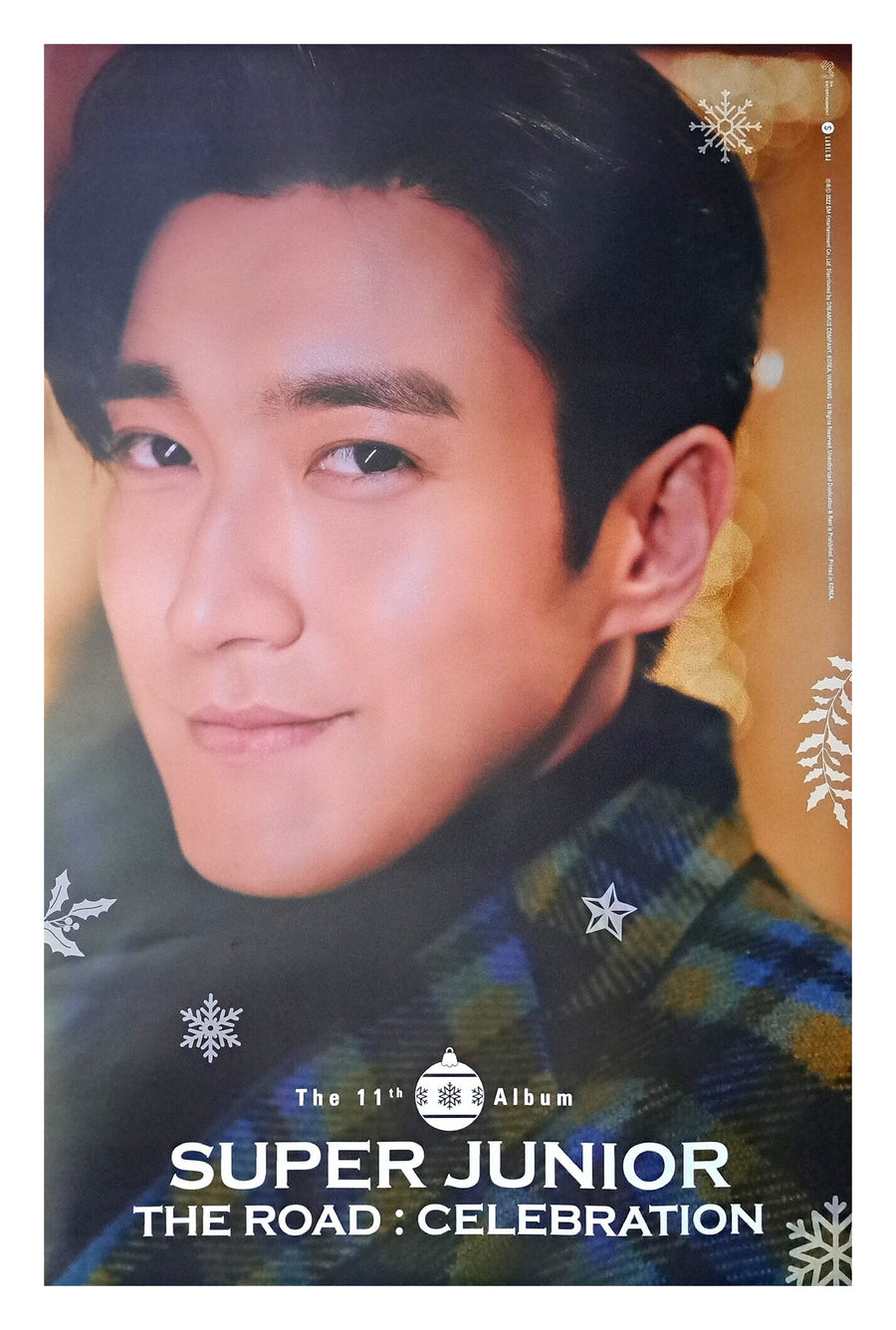 Super Junior 11th Album - Vol. 2 'The Road : Celebration' (Tree Ver.) Official Poster - Photo Concept Siwon