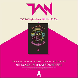 TAN 1st Single Album - Dream &amp; Deurim (Platform Ver.)