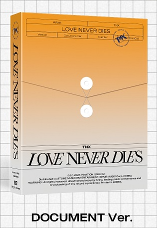 TNX 2nd Mini Album - Love Never Dies