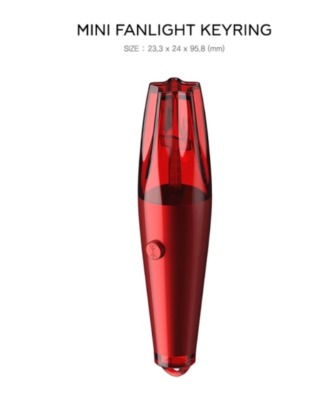 TVXQ - Official Mini Light Stick Keyring