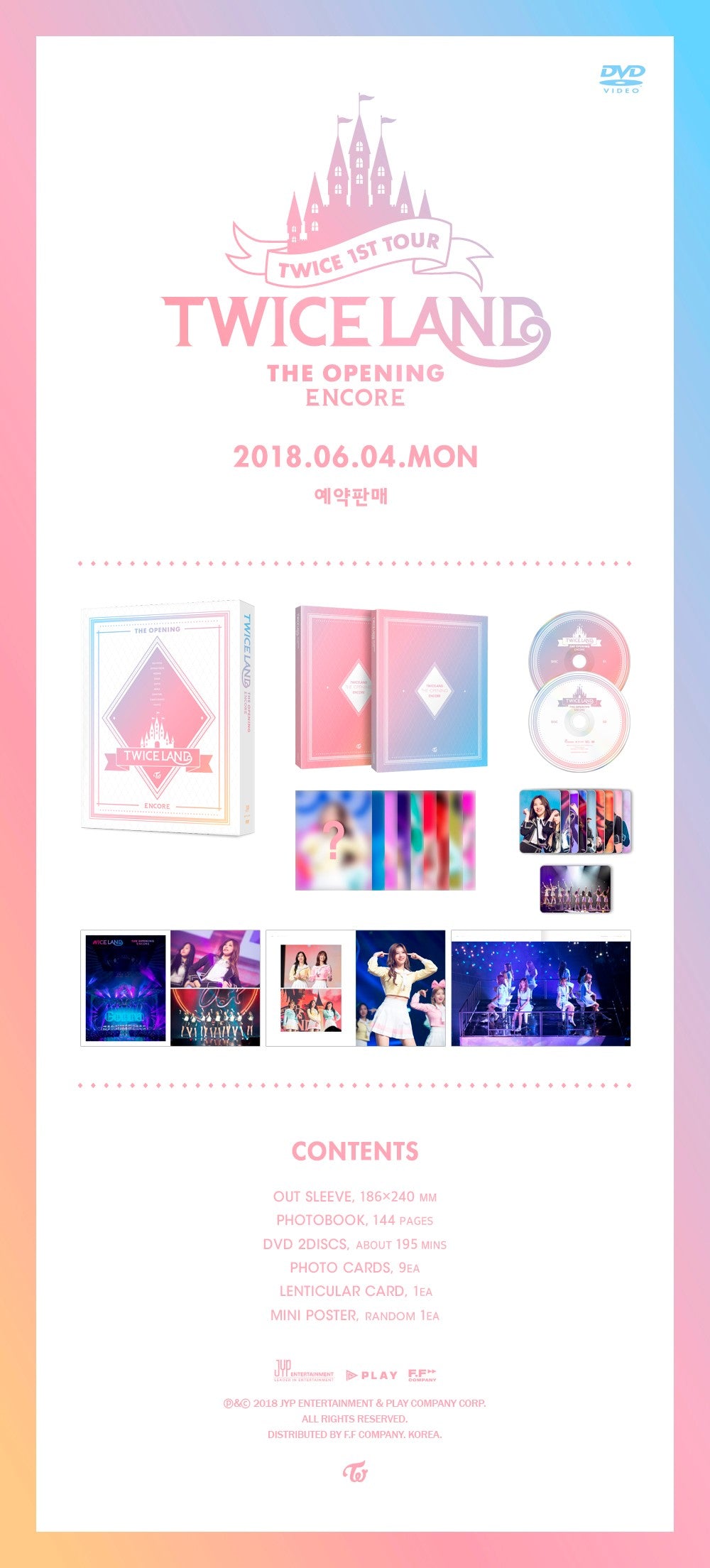 Twice 1st Tour [Encore] Twiceland -The Opening DVD