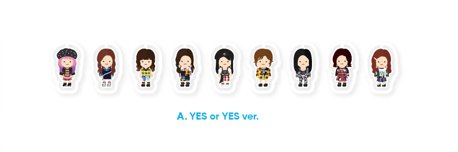 TWICE Twaii&#39;s Shop Goods - Character Bookmark Set