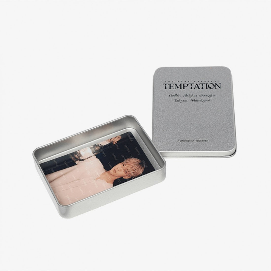 TXT Temptation Official Merchandise - Photocard &amp; Tin Case Set