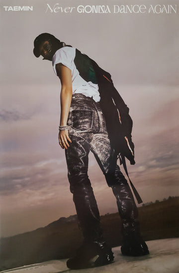 TAEMIN 3rd Album Never Gonna Dance Again (EXTENDED Ver.) Official Poster - Photo Concept 1