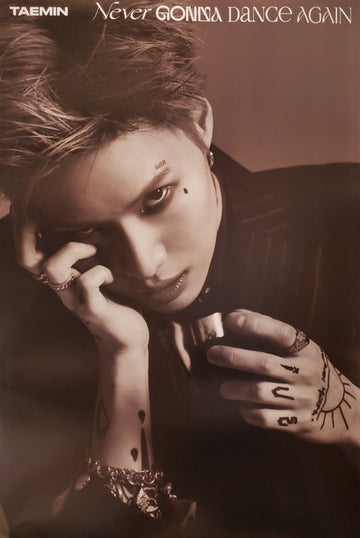 TAEMIN 3rd Album Never Gonna Dance Again (EXTENDED Ver.) Official Poster - Photo Concept 2