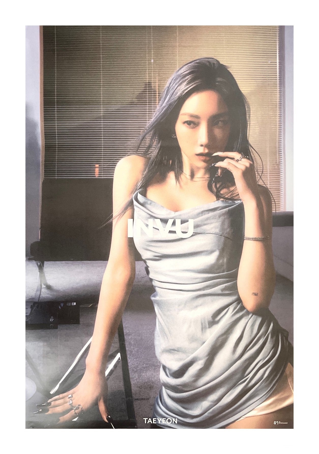 Taeyeon 3rd Album Invu Official Poster - Photo Concept Envy