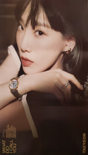 TAEYEON 4th Mini Album What Do I Call You Official Poster - Photo Concept 4