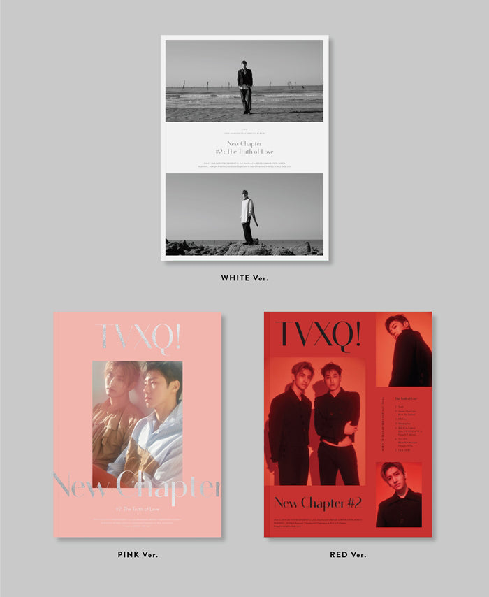 TVXQ 15th Anniversary Special Album - New Chapter #2 : The Truth of Love