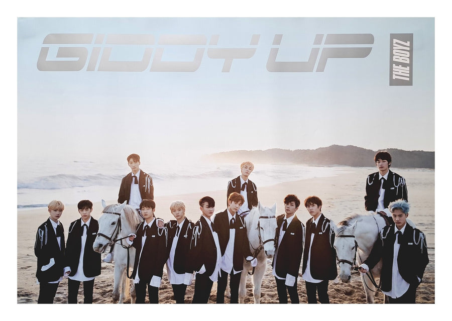The Boyz 2nd Mini Album The Start Official Poster - Photo Concept Go