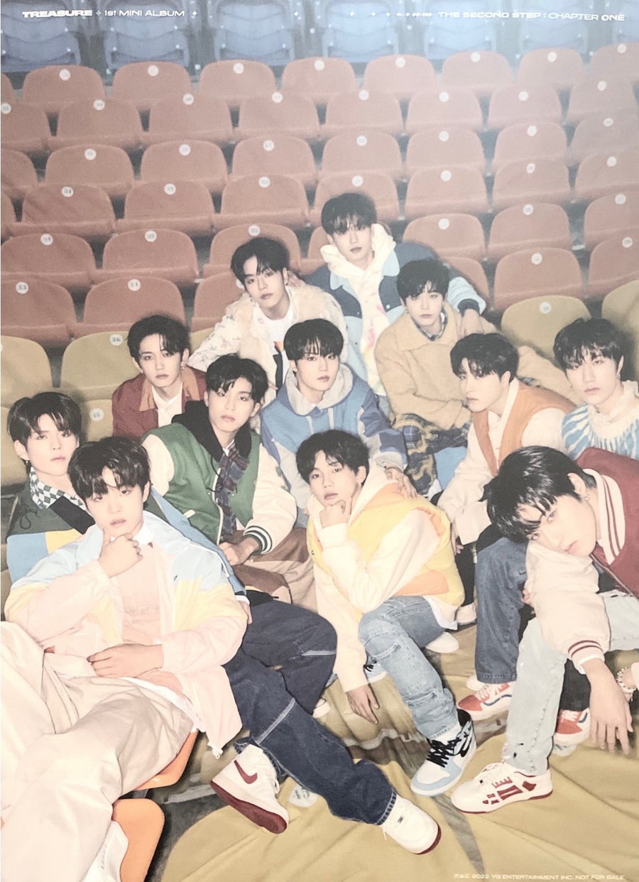 Treasure 1st Mini Album The Second Step: Chapter 1 Official Poster - Photo Concept 1