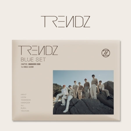 Trendz 1st Single Album - Blue Set Chapter. Unknown Code