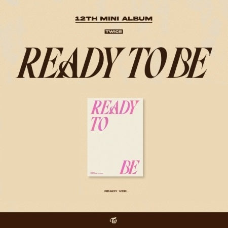 Twice 12th Mini Album - Ready To Be + 1 Photocard