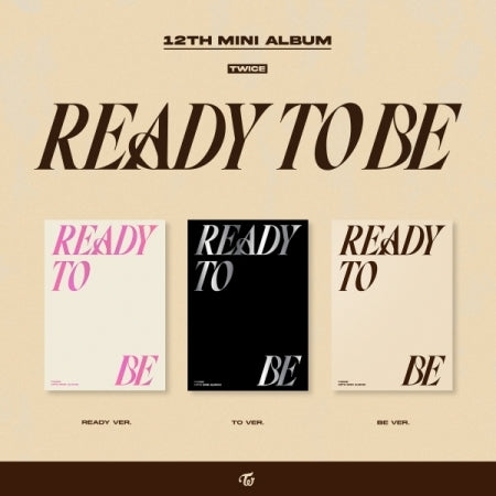 Twice 12th Mini Album - Ready To Be + 1 Photocard