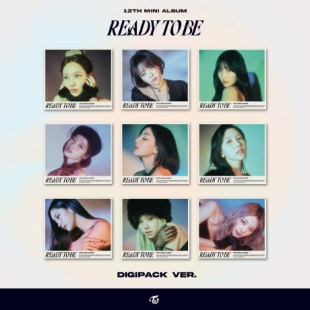 Twice 12th Mini Album - Ready To Be (Digipack Ver.) + 1 Photocard
