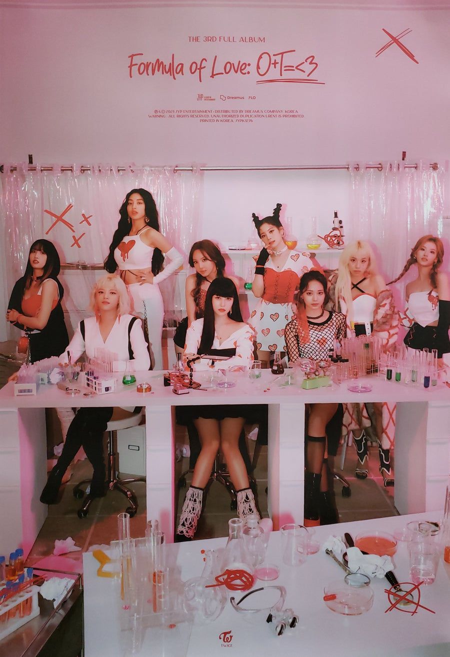 Twice 3rd Album Formula Of Love Official Poster - Photo Concept Break It