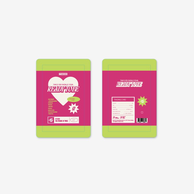 Twice Ready to Be Official Merchandise - Trading Card