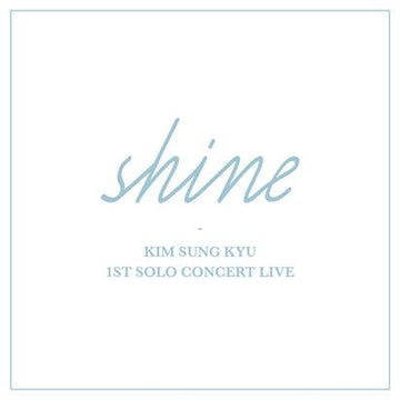 Kim Sung Kyu 1st Solo Concert Live 'Shine' (2CD)