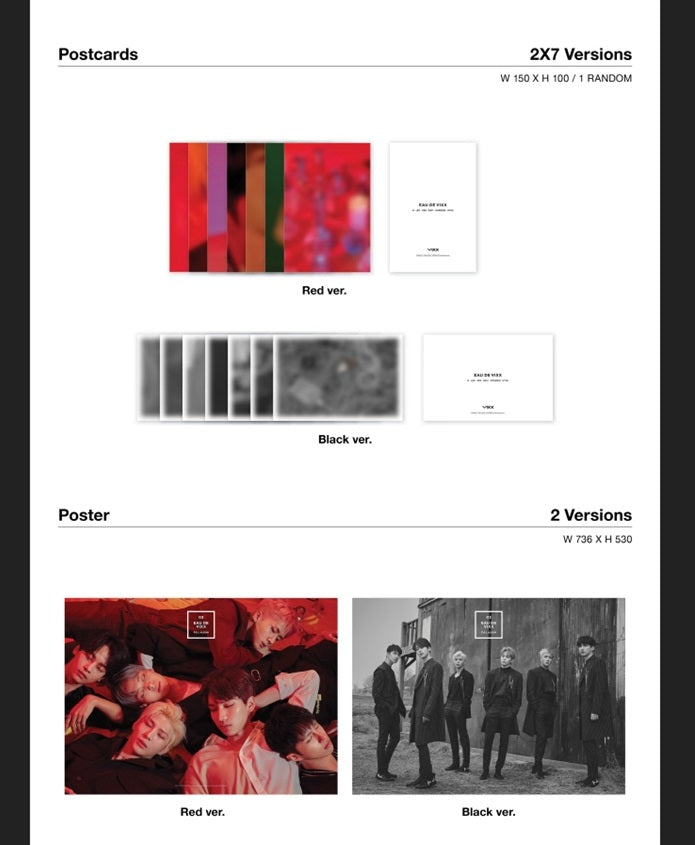 VIXX 3rd Album - Eau De Vixx – Choice Music LA