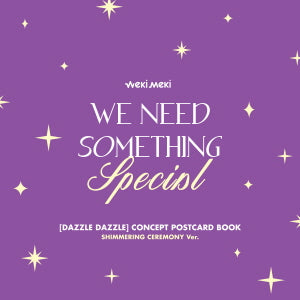 Weki Meki Digital Single [Dazzle Dazzle] Official Merchandise - Concept Postcard Book