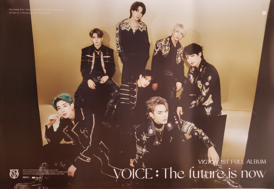 VICTON 1st Album VOICE : The future is now Official Poster - Photo Concept 1