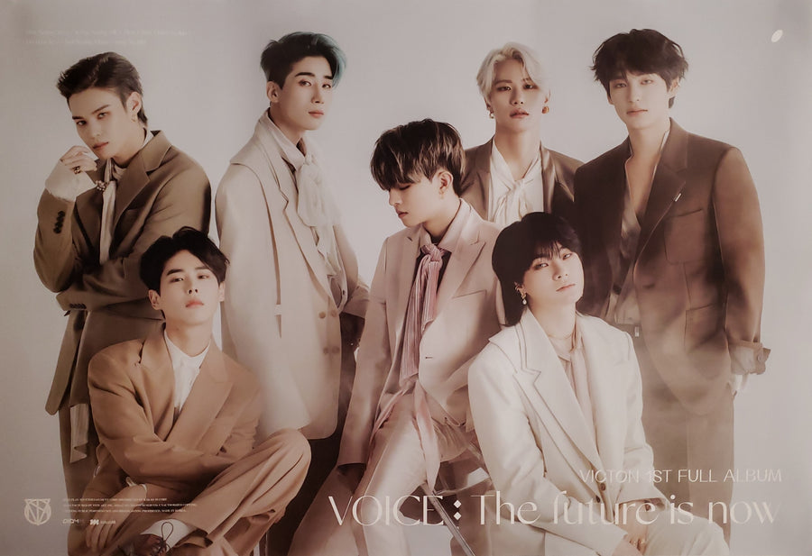 VICTON 1st Album VOICE : The future is now Official Poster - Photo Concept 2