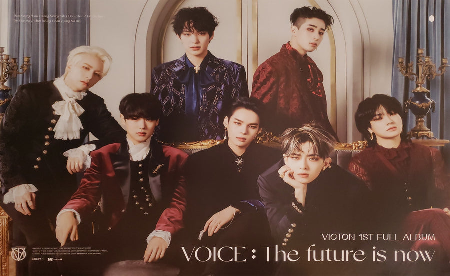 VICTON 1st Album VOICE : The future is now Official Poster - Photo Concept 3