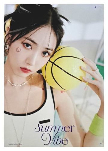 Viviz 2nd Mini Album Summer Vibe (Jewel Case Ver.) Official Poster - Photo Concept SinB