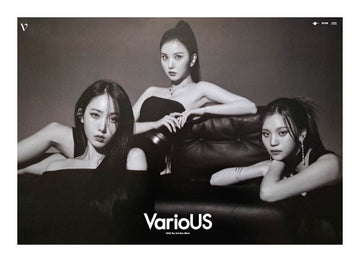 Viviz 3rd Mini Album VarioUS (Photobook Ver.) Official Poster - Photo Concept CLAZZY