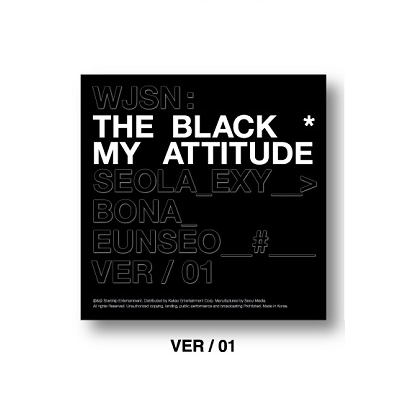 WJSN The Black 1st Single Album - My Attitude