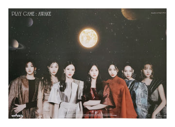 Weeekly 1st Single Album Play Game : Awake Official Poster - Photo Concept Real Self