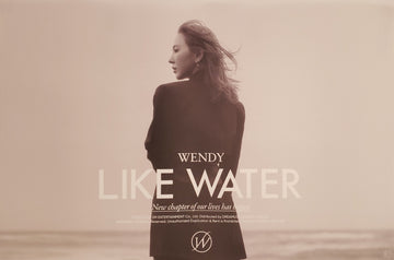 WENDY 1ST MINI ALBUM LIKE WATER (CASE VER) Official Poster - Photo Concept 3